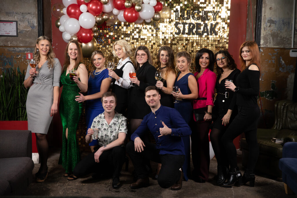 LuckyStreak Winter Party - our brilliant people