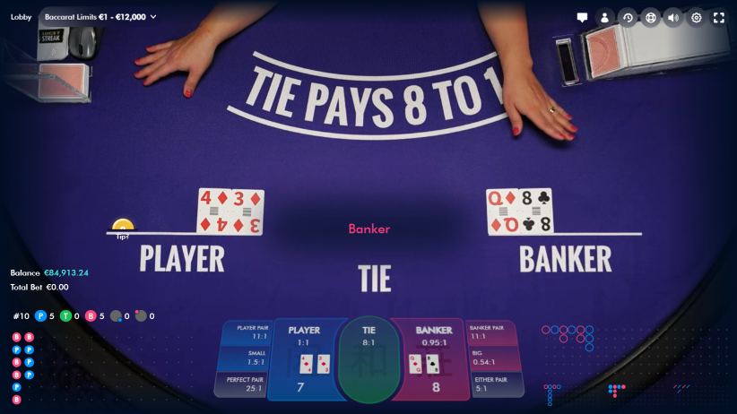 LuckyStreak's New Game Enhancements for Live Casino Baccarat Software