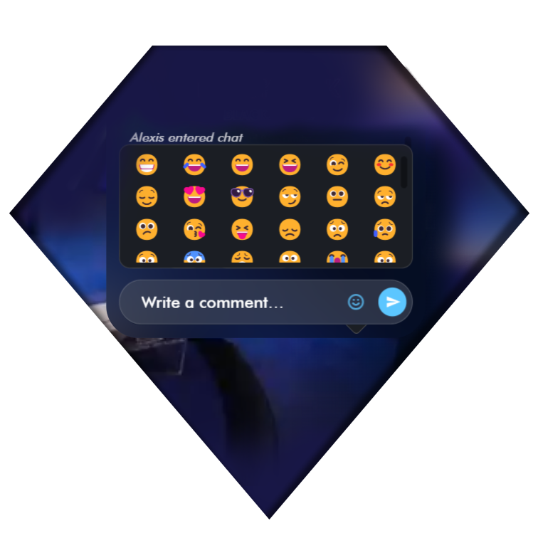 Live casino blackjack software: chat emojis