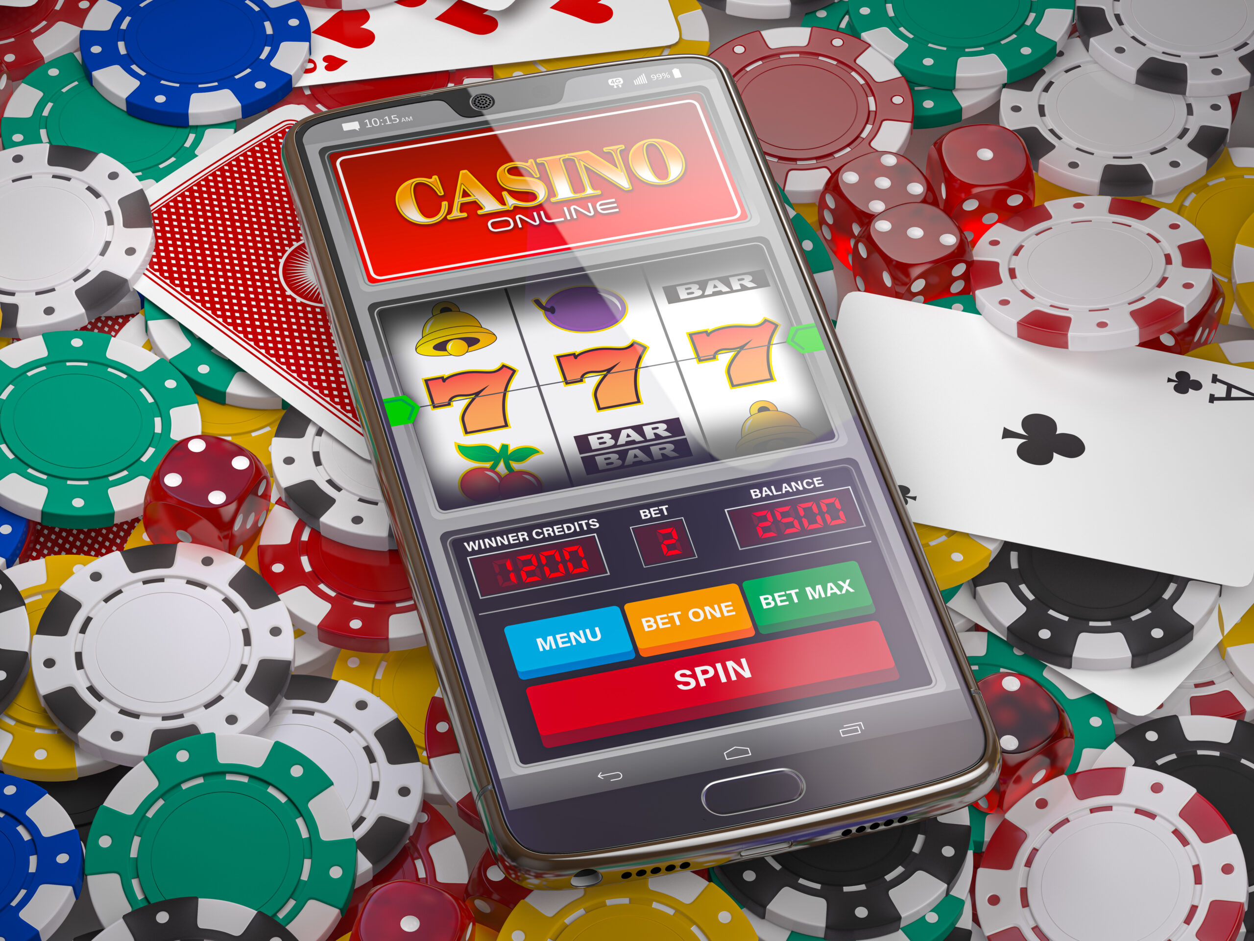 Online mobile casino gaming