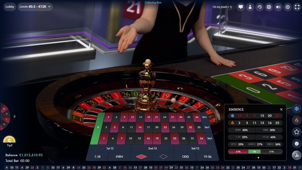 LuckyStreak live dealer roulette games software